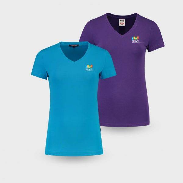 T-shirt col V personnalisé - Tee Shirts