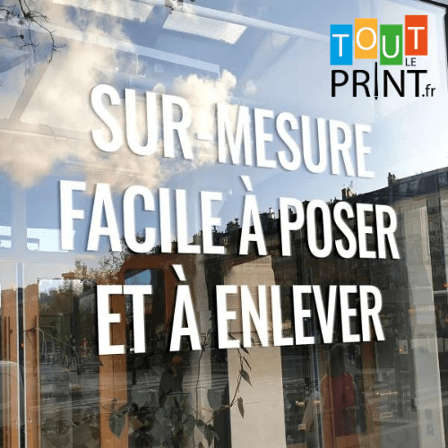Sticker lettrage Polymère personnalisé - Autocollants, adhésifs et stickers