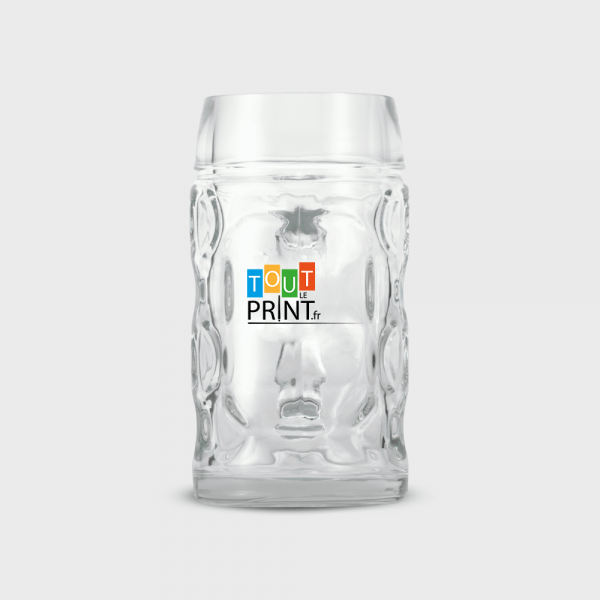 Chopes de bière 50 cl (160mm) personnalisé - Verres et carafes