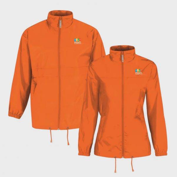 Coupe-vent bomber B&C personnalisé - Vêtements de pluie