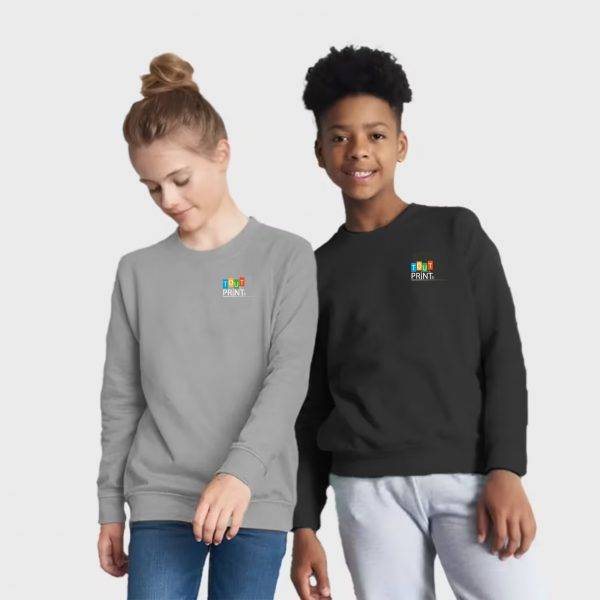 Pull à col ras du cou enfants personnalisé - Sweats