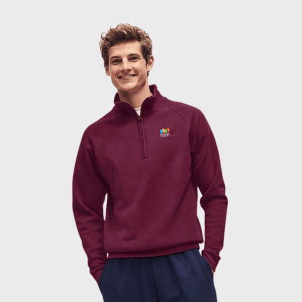 Pull col montant zippé personnalisé - Sweats