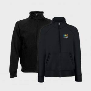 Pull zippé premium Fruit of the Loom personnalisé - Sweats