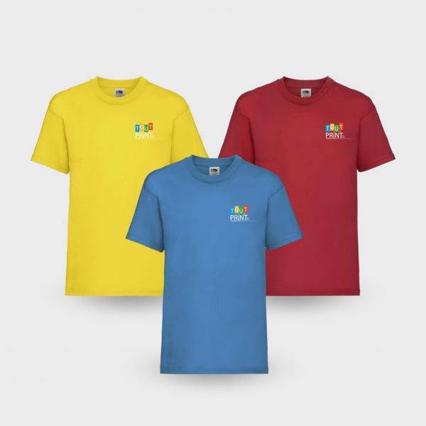 T-shirt à col ras du cou pour enfants personnalisé - Tee Shirts