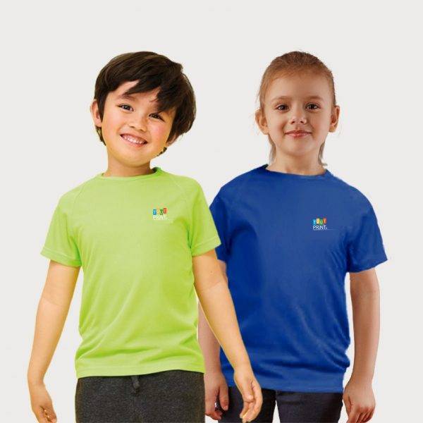 T-shirt de sport Dry Fit pour enfants personnalisé - Tee Shirts