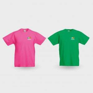 T-shirt léger à col ras du cou pour enfants personnalisé - Tee Shirts