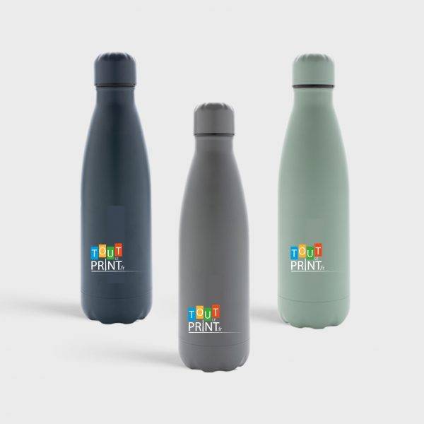 Bouteille isotherme en acier inoxydable recyclé RCS | 500 ml personnalisé - Bouteilles