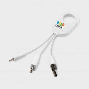 Câble de recharge 3-en-1 Troop personnalisé - Cable de recharge