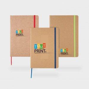 Carnet de notes A5 en kraft recyclé personnalisé - Carnets