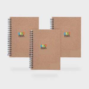 Carnet en papier de pierre spirale personnalisé - Carnets