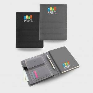 Conférencier et carnet A5 RPET Impact Aware personnalisé - Bureau