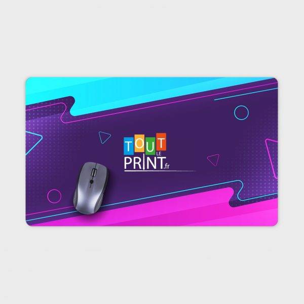 Grand tapis de souris gaming personnalisé - Tapis de souris