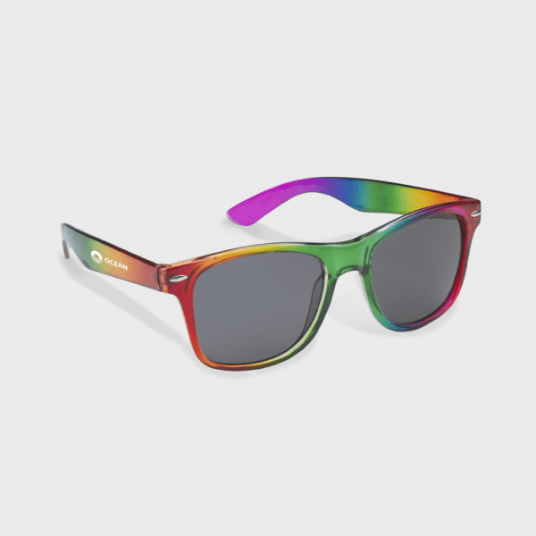 Lunettes de soleil arc-en-ciel personnalisé - Lunettes
