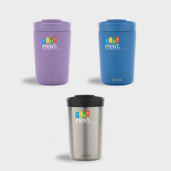 Mug en acier recyclé RCS Avira Alya | 300 ml personnalisé - Mugs