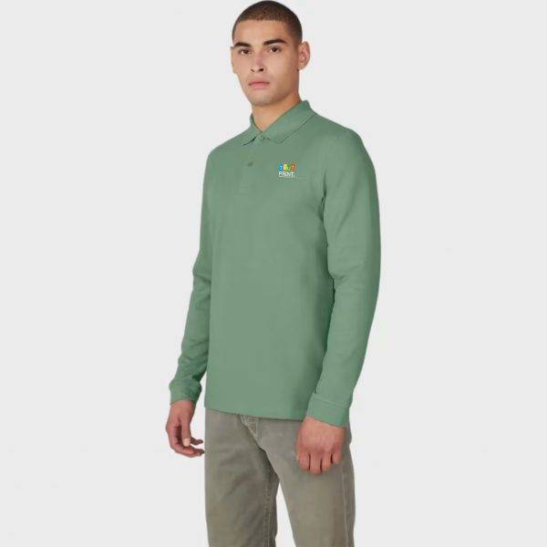 Polo manches longues classique B&C personnalisé - Polos