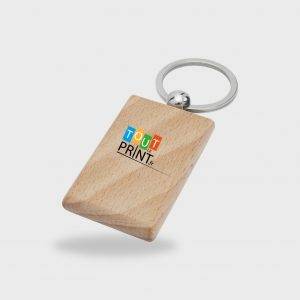 Porte-clés en bois personnalisé - Portes clés