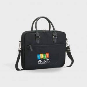 Sacoche en toile recyclée pour ordinateur portable personnalisé - Objets Publicitaires