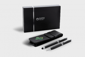 Set stylos Swiss Peak personnalisé - Stylos