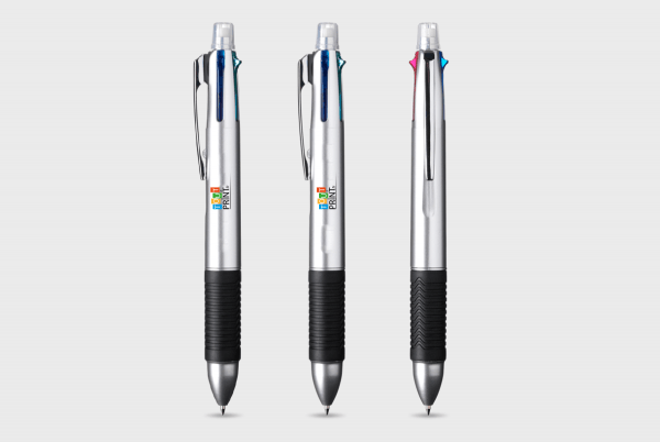 Stylo 5 en 1 avec porte-mine personnalisé - Stylos