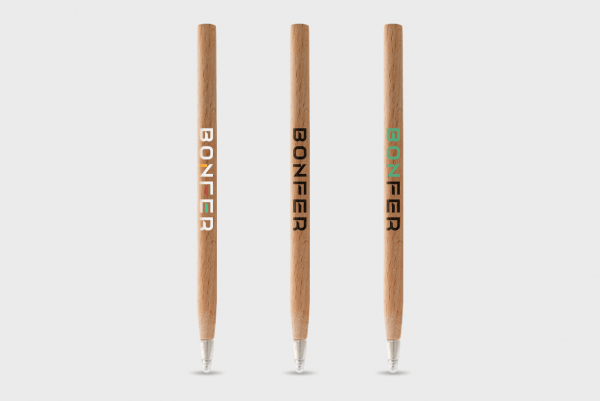 Stylo bille en bois personnalisé - Stylos