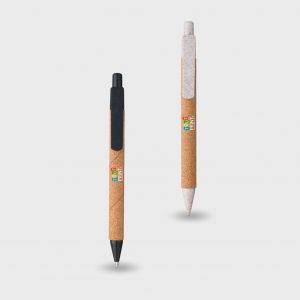 Stylo-bille en liège personnalisé - Stylos
