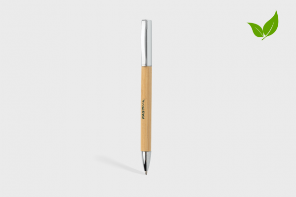 Stylo en bambou personnalisé - Stylos