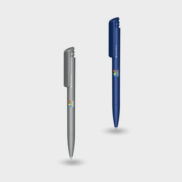 Stylo Senator recyclé finition mate personnalisé - Stylos