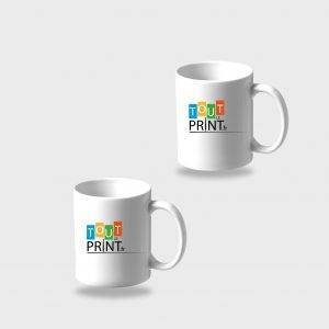 Tasse en céramique quadri 340 ml personnalisé - Tasses et gobelets