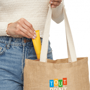 Sac en jute JUTE personnalisable et publicitaire