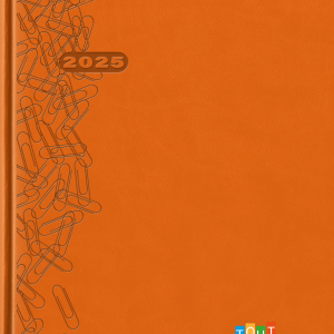 Agenda A27 VIVEL Rouge 2025 personnalisable et publicitaire