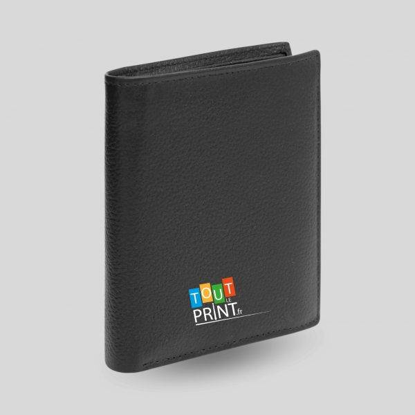 Portefeuille en cuir véritable TRAPANI personnalisable et publicitaire