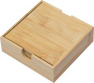 objet pubicitaire et goodies Ensemble de sous-verres, marron