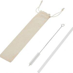 objet pubicitaire et goodies Paille en verre, transparent personnalisé et publicitaire