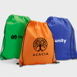 Sacs à cordon non-tissés