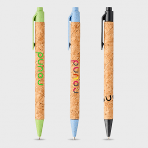 Stylo à bille en paille de blé de cork