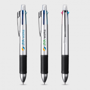 Stylo 5 en 1 avec porte-mine