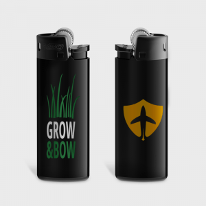Briquet BIC® J25 Tout Noir personnalisé - Accessoires