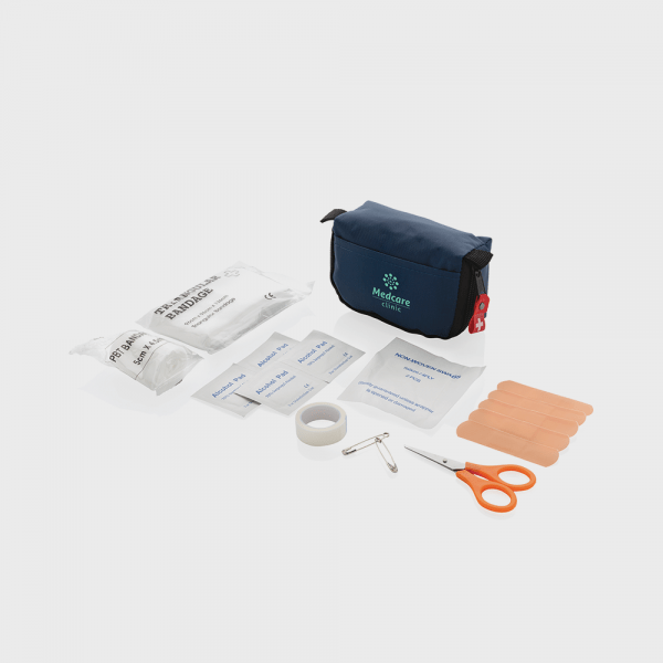 Kit de premiers secours en pochette personnalisé - Objets Publicitaires