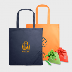 Sac à provisions pliable personnalisé - Objets Publicitaires