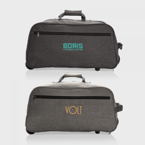 Sac à roulettes pour le week-end personnalisé - Objets Publicitaires