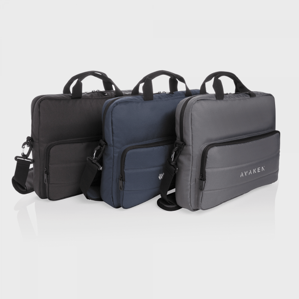 Sacoche ordinateur Impact en rPET AWARE™ personnalisé - Objets Publicitaires
