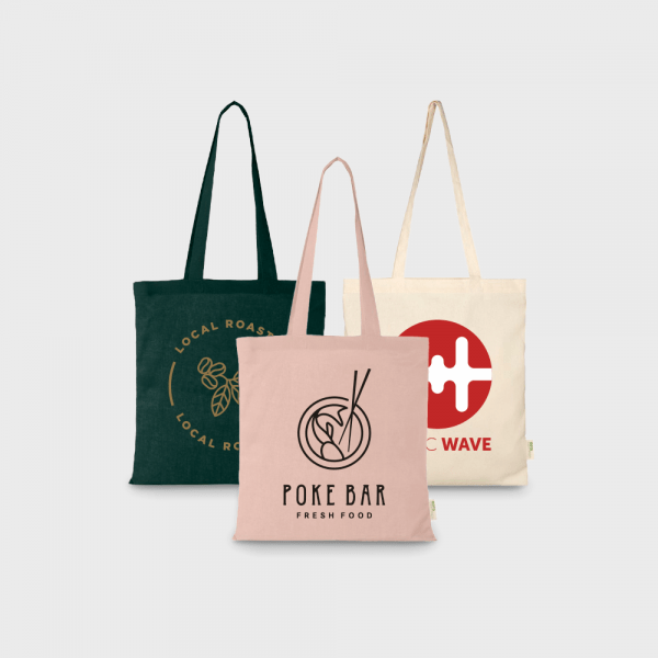 Sacs en coton bio Orissa 100g GOTS personnalisé - Objets Publicitaires