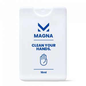 Spray désinfectant (format carte) personnalisé - Objets Publicitaires