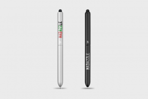 Stylo stylet moderne aluminium personnalisé - Objets Publicitaires