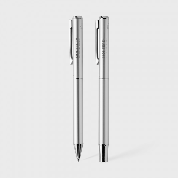 Swiss Peak Cedar RCS stylo en aluminium recyclé personnalisé - Objets Publicitaires