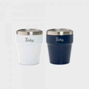Tasse à café à double paroi en acier RCS Clark personnalisé - Tasses et gobelets