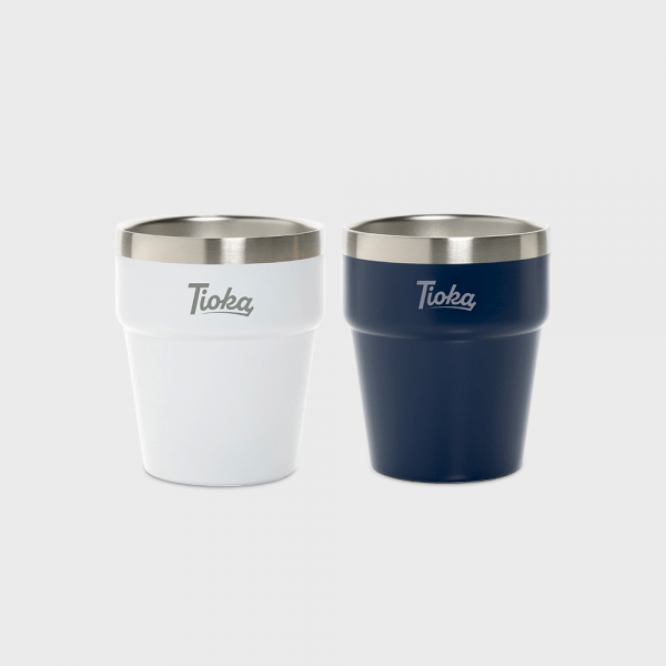 Tasse à café à double paroi en acier RCS Clark personnalisé - Tasses et gobelets