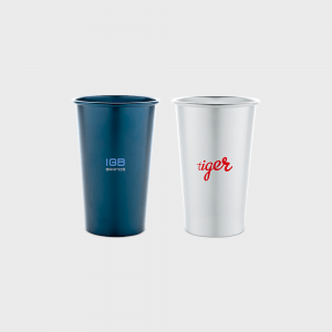 Tasse empilable en aluminium recyclé RCS personnalisé - Tasses et gobelets
