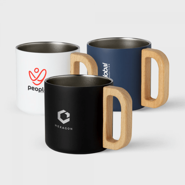Tasse en inox recyclé certifiée RCS | 360 ml personnalisé - Tasses et gobelets