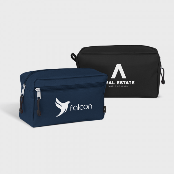 Trousse de toilette Stacey RPET personnalisé - Sacs et trolleys de voyage